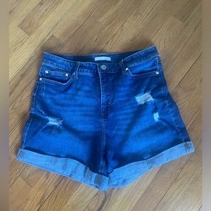 Size 12 Lauren Conrad Distressed Jean Shorts